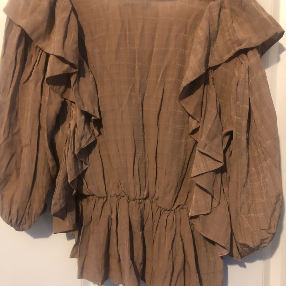 Peplum Ruffle Top - Picture 5 of 5